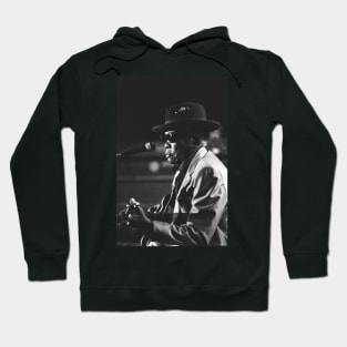 John Lee Hooker BW Photograph Hoodie